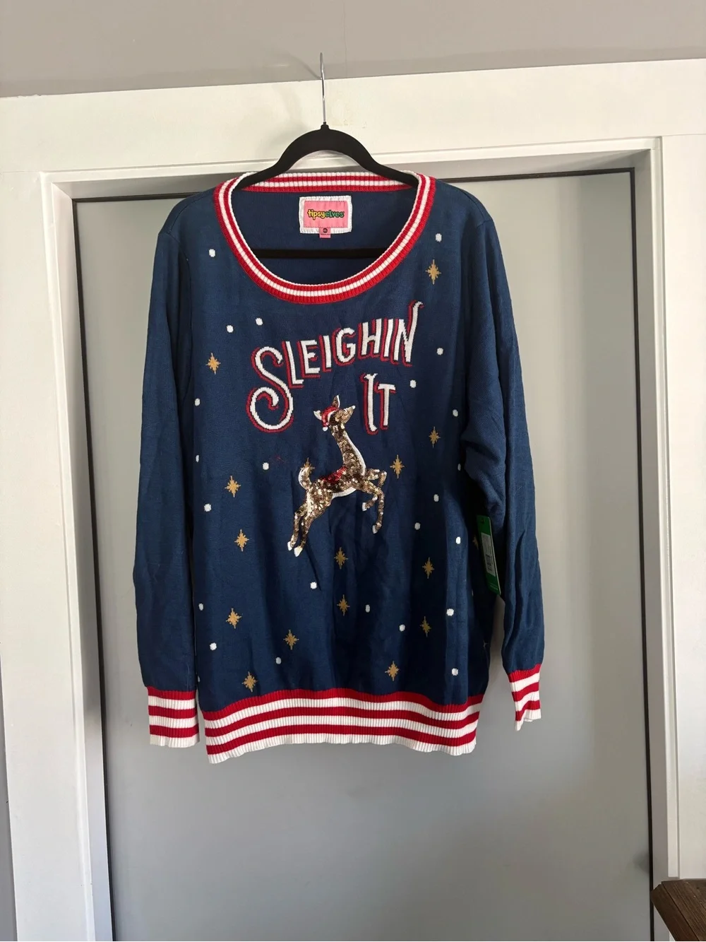 Tipsy elves Christmas sweater